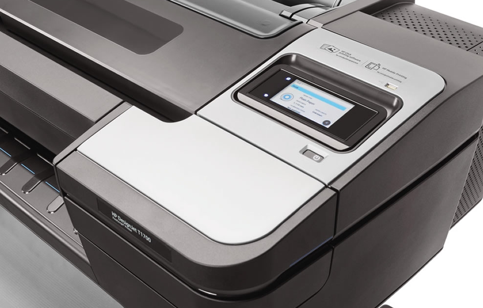 HP DesignJet T1700 Printer