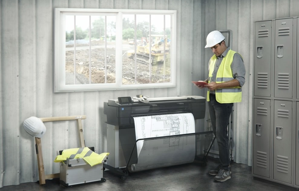 HP DesignJet T830 Printer