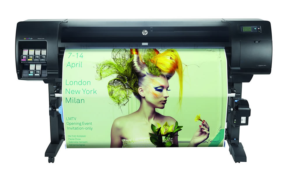 HP Designjet Z6610, 60inch, large wide format graphics printer, indoor print applications, vinyl, canvas, banner, wallpaper, signage, photography, fine art