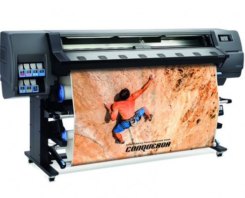 HP Latex L335, 54”inch, large wide format latex printer cutter, outdoor print applications, vinyl, signage, solvent printer, banner, wallpaper, canvas