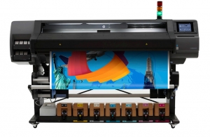 HP Latex L570, 64”inch, large wide format latex printer cutter, outdoor print applications, vinyl, signage, solvent printer, banner, wallpaper, canvas