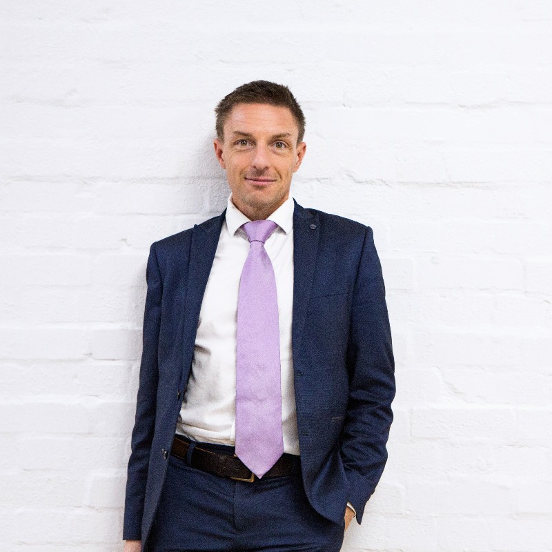 Oliver Gosden, Man in suit