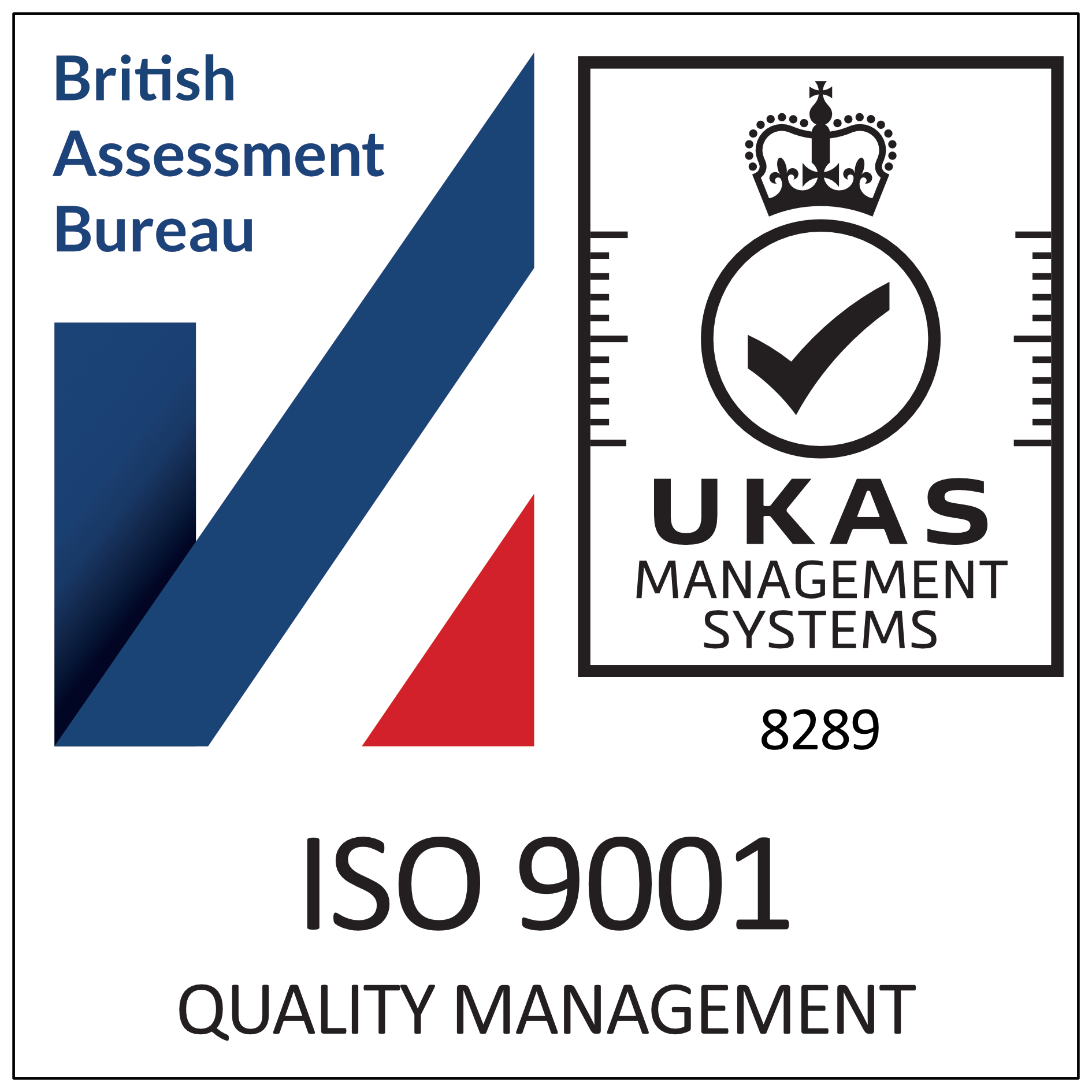 ISO UKAS 9001