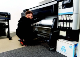 Hp Latex 630 Printer Series - Seamless Media Loading