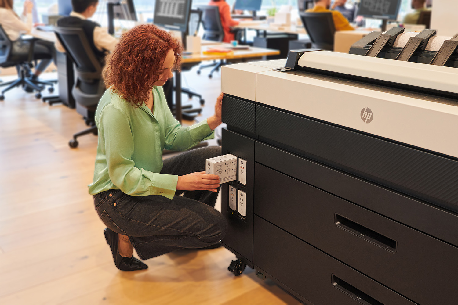 HP XL3800 Flex Tech Ink Install