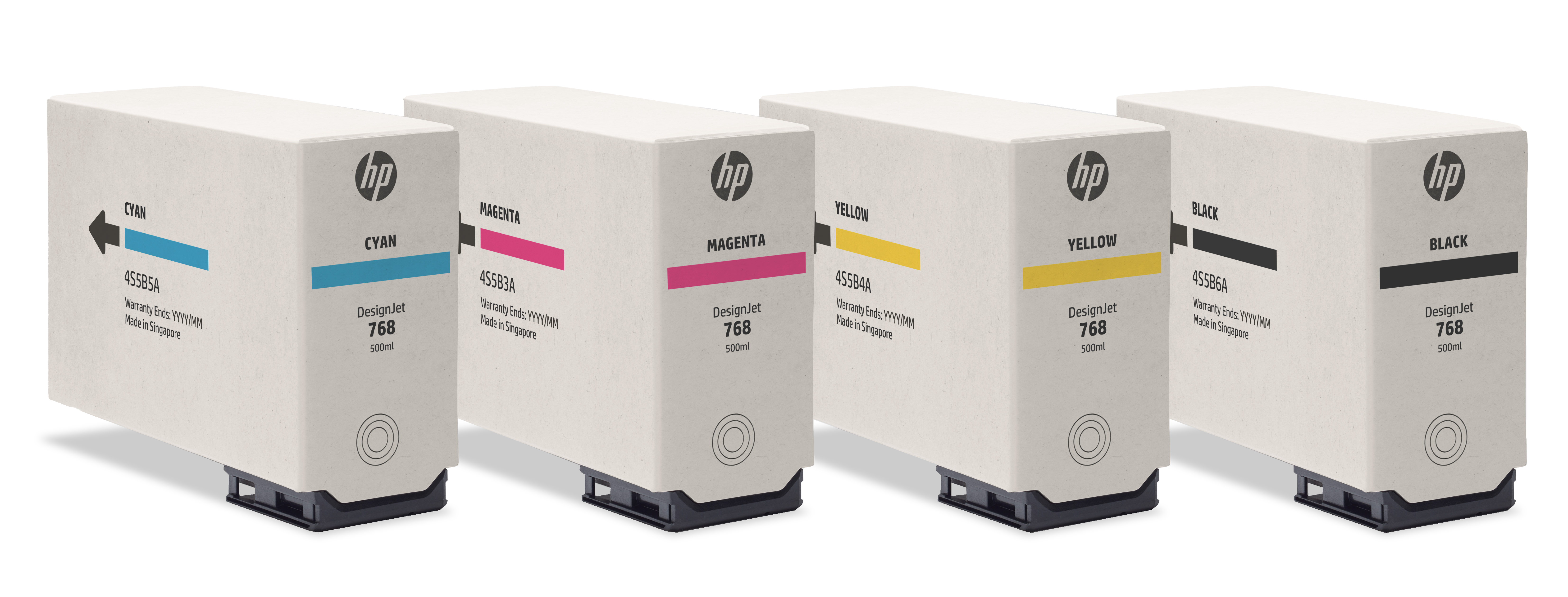 HP Flex Tech Ink Cartridges x 4