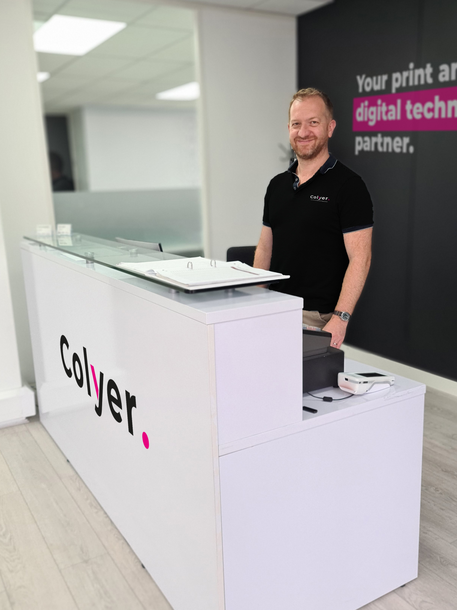 Colyer Demonstration Centre Counter with Barry Mann