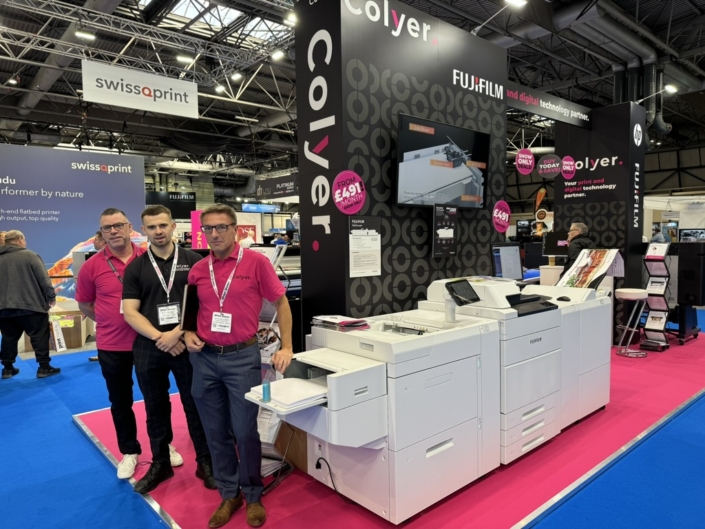 The PrintShow September 2024 Colyer stand