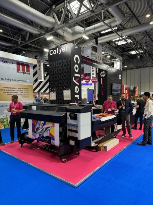 The Printshow 2024 - Colyer stand HP Latex 630 W