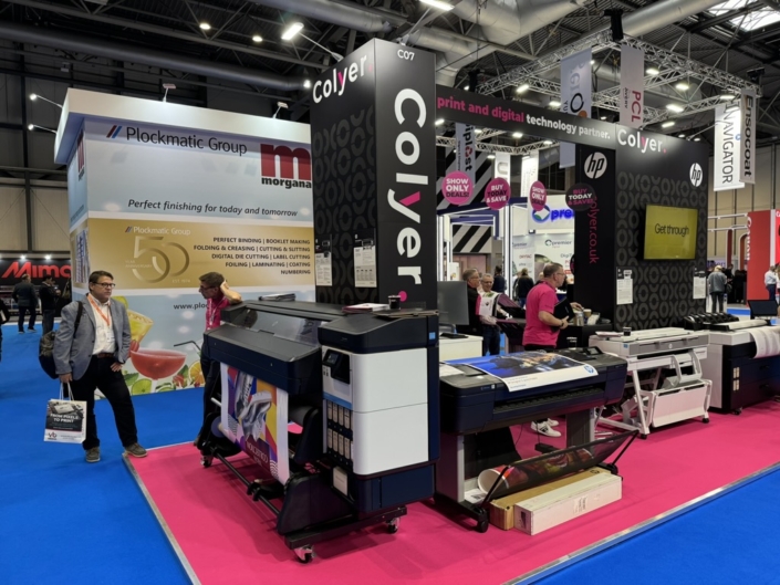 The Printshow 2024 - Colyer stand