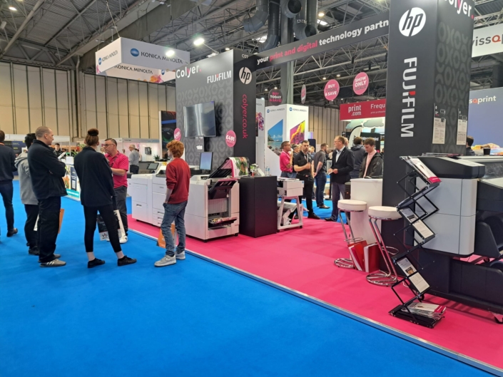 The Printshow Colyer stand September 2024