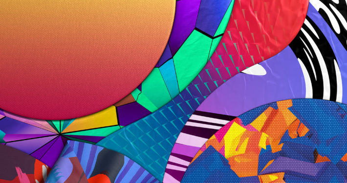 HP Designjet colourful image