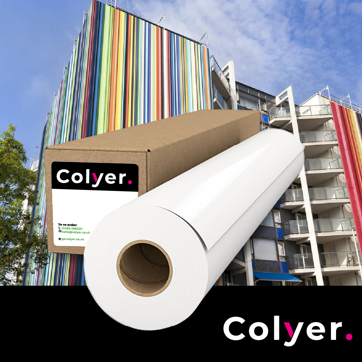 Coated PVC Banner B1 FR 450gsm