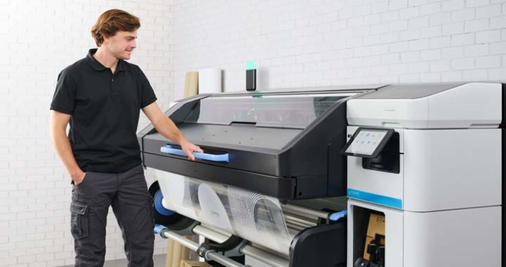Hp latex 830 and 730 series - easy to use