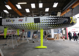 Vinyl Wrapped and Laminated Boat