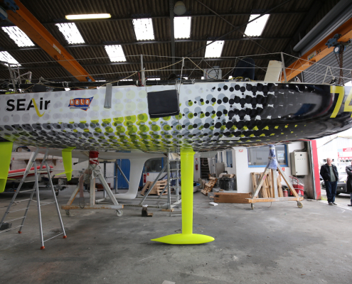 Vinyl Wrapped and Laminated Boat